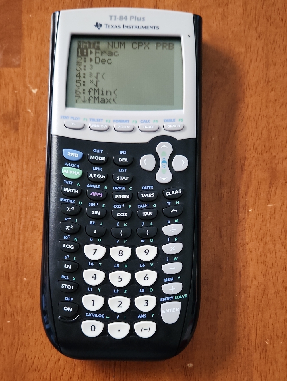 Texas Instruments TI-84 Plus Black and White Graphing Calculator